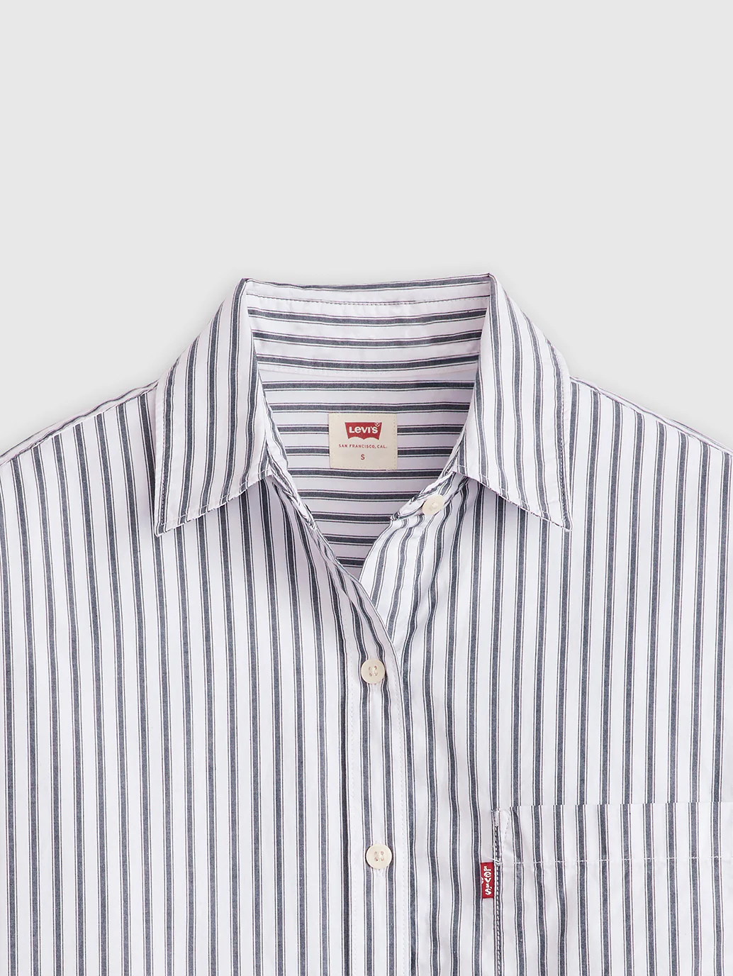 Women's Striped Relaxed Fit Shirt - Image 5