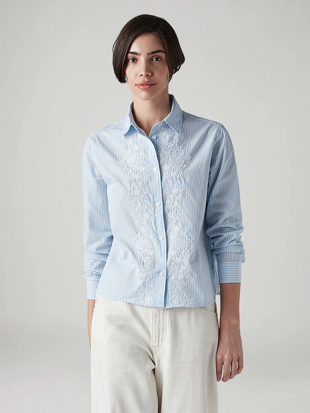Women's Striped Regular Fit Shirt
