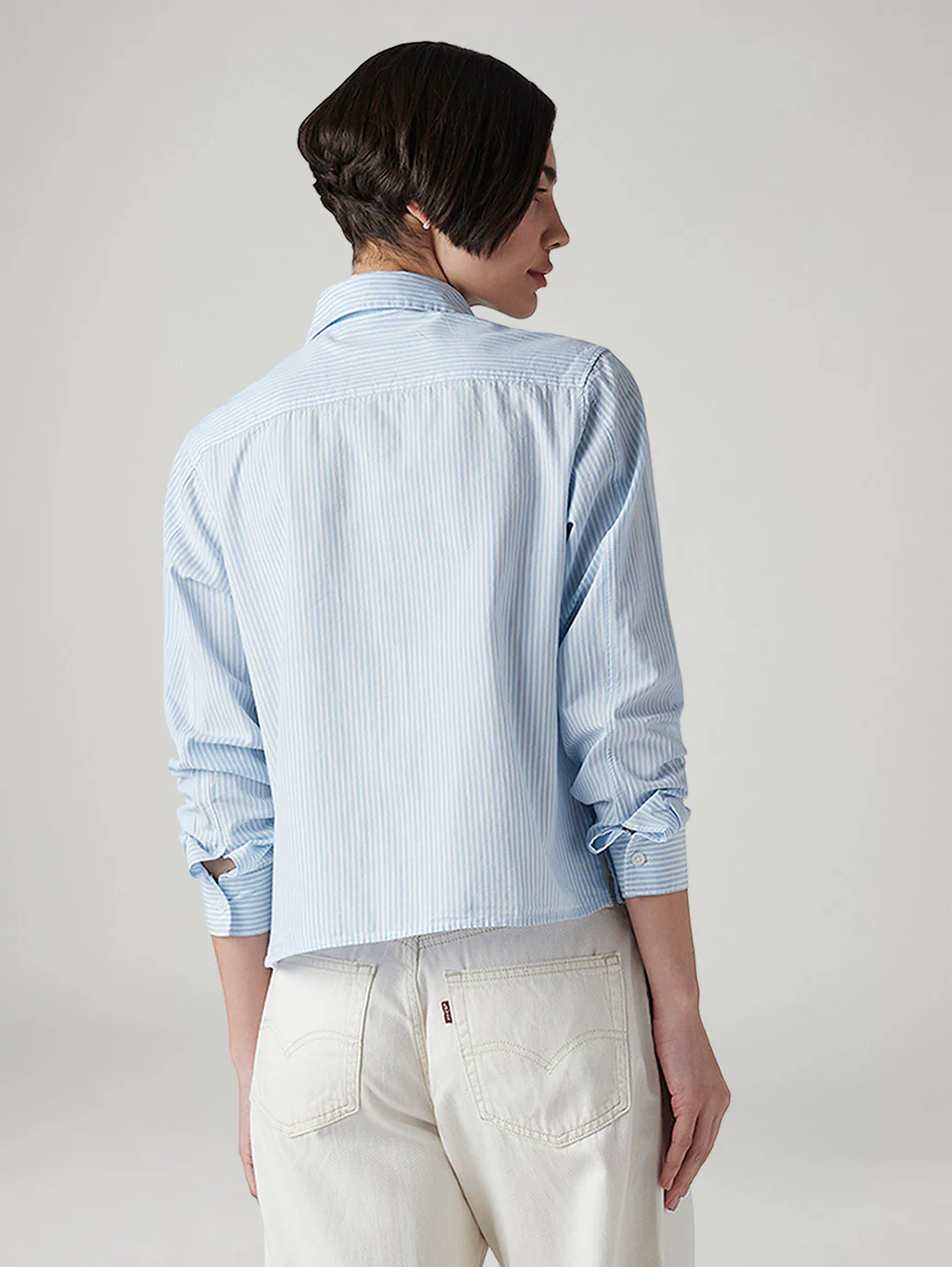 Women's Striped Regular Fit Shirt - Image 3