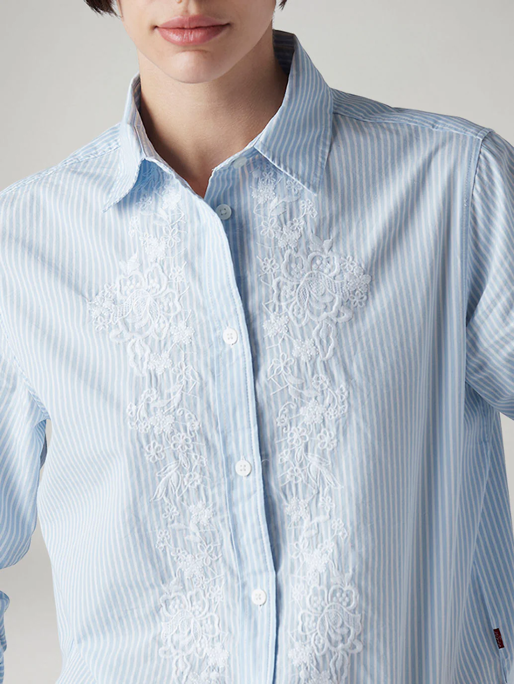 Women's Striped Regular Fit Shirt - Image 4