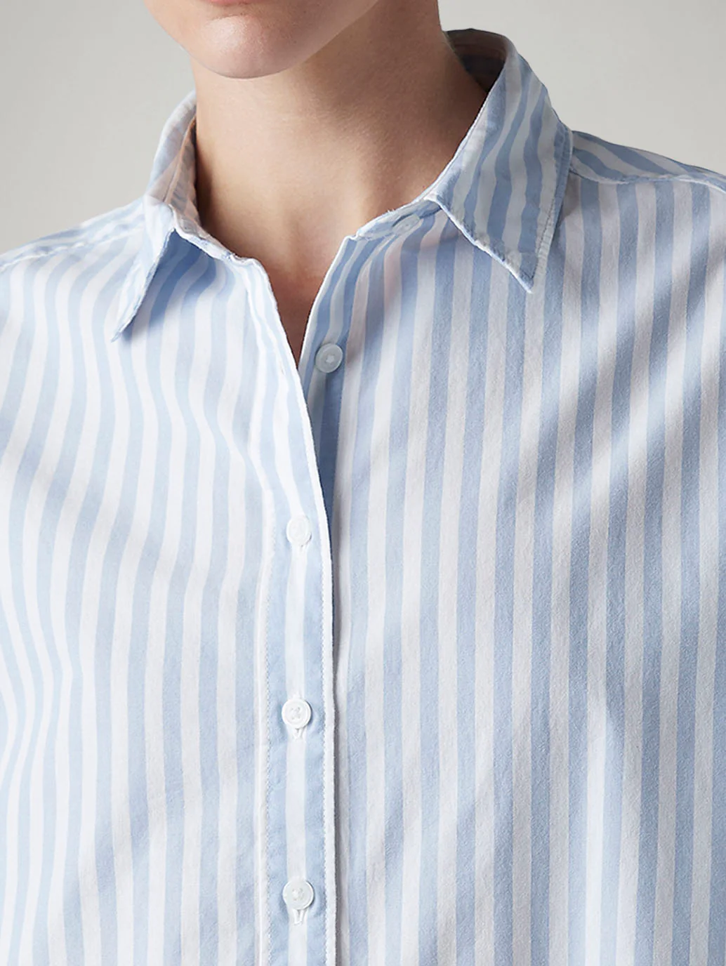 Women's Striped Relaxed Fit Shirt - Image 4