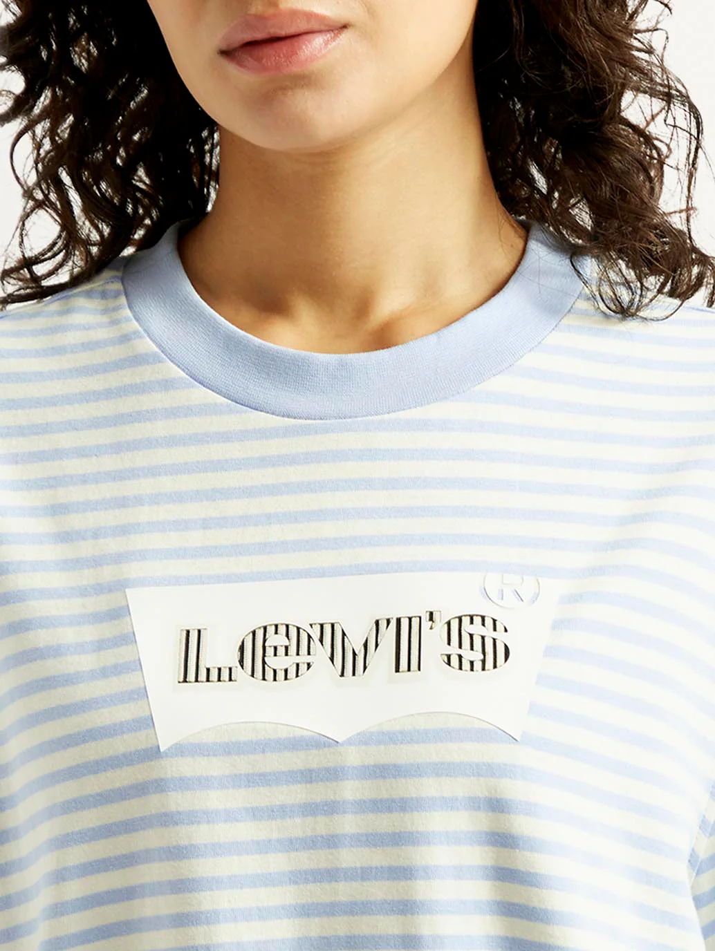 Women's Striped Relaxed Fit T-shirt - Image 4