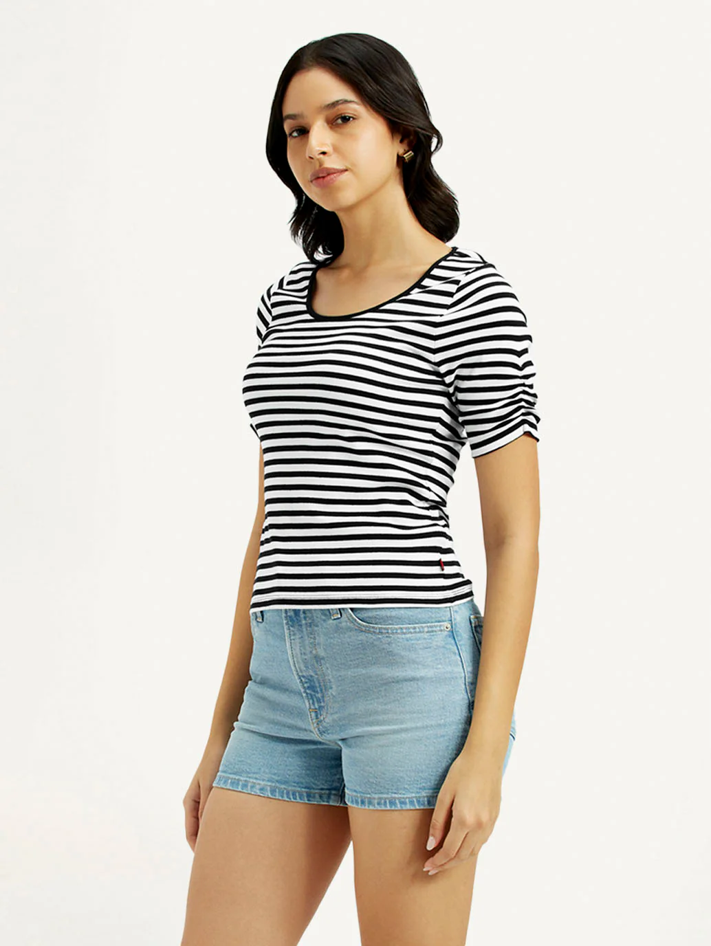 Women's Striped Slim Fit T-Shirt - Image 4