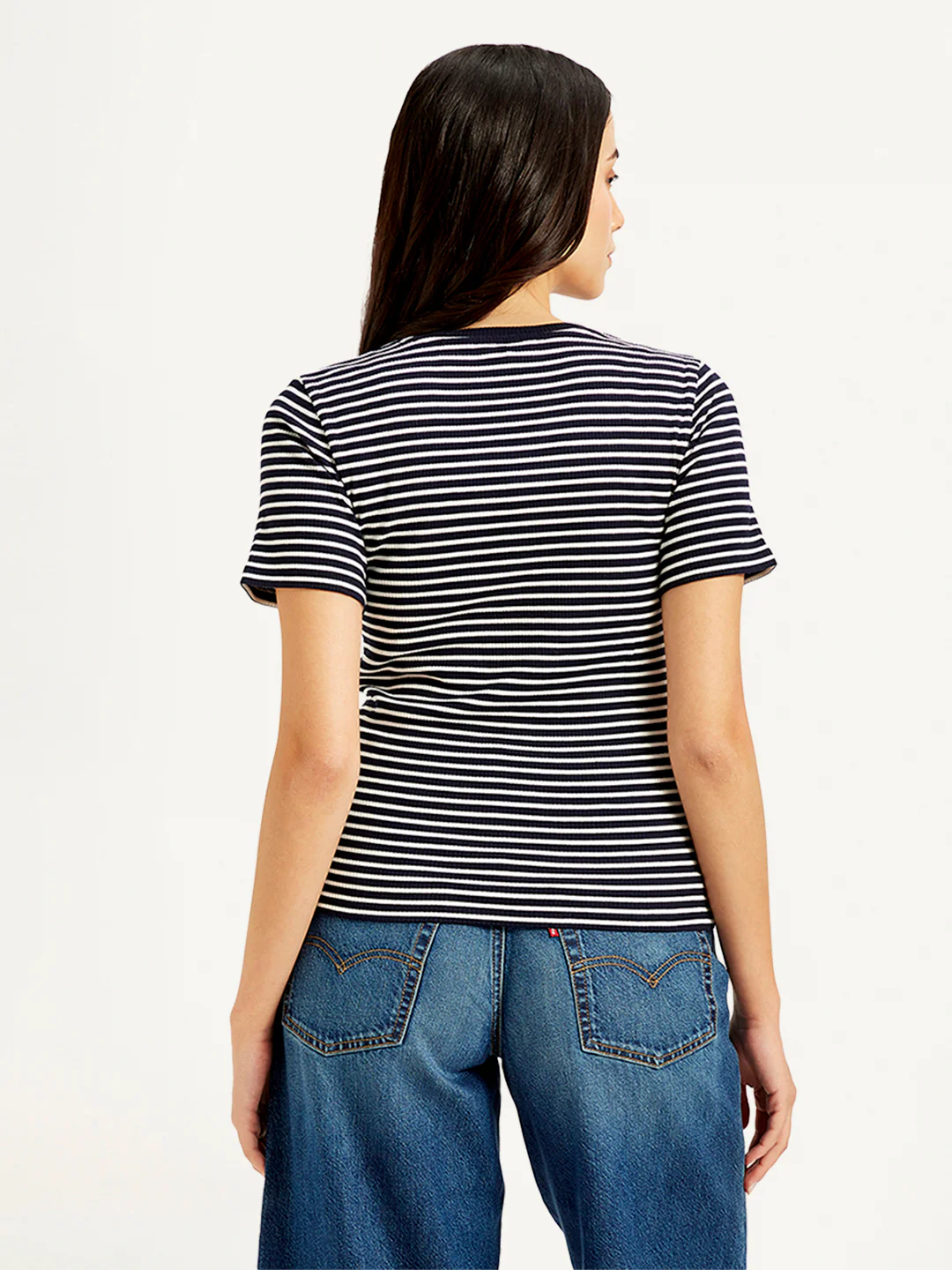 Women's Striped Slim Fit T-Shirt - Image 3