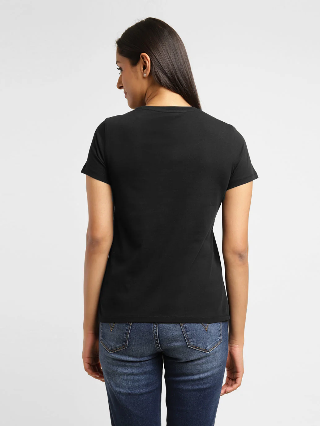 Women's Brand Logo Crew Neck T-shirt - Image 3