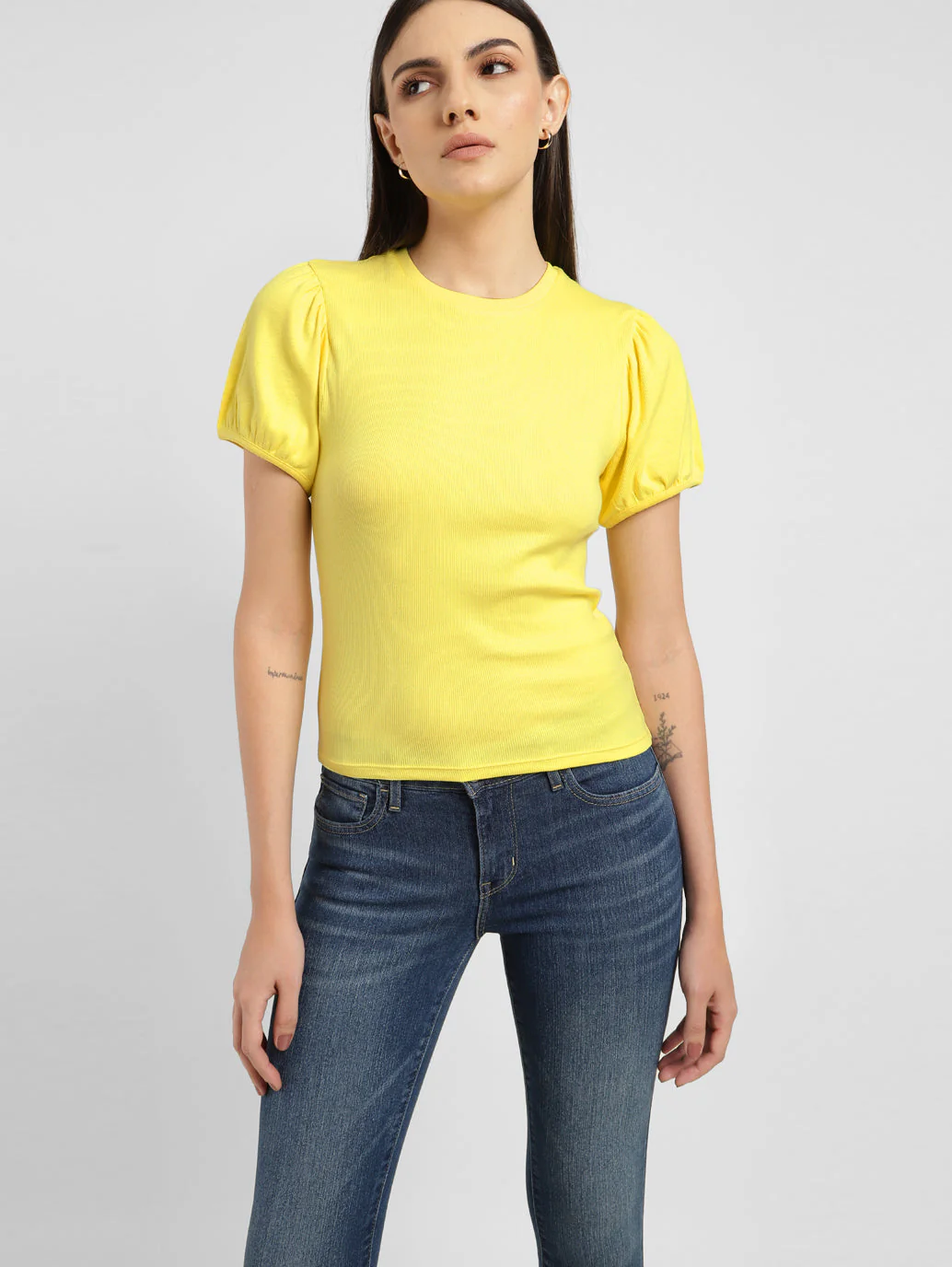 Women's Solid Slim Fit Top - Image 2