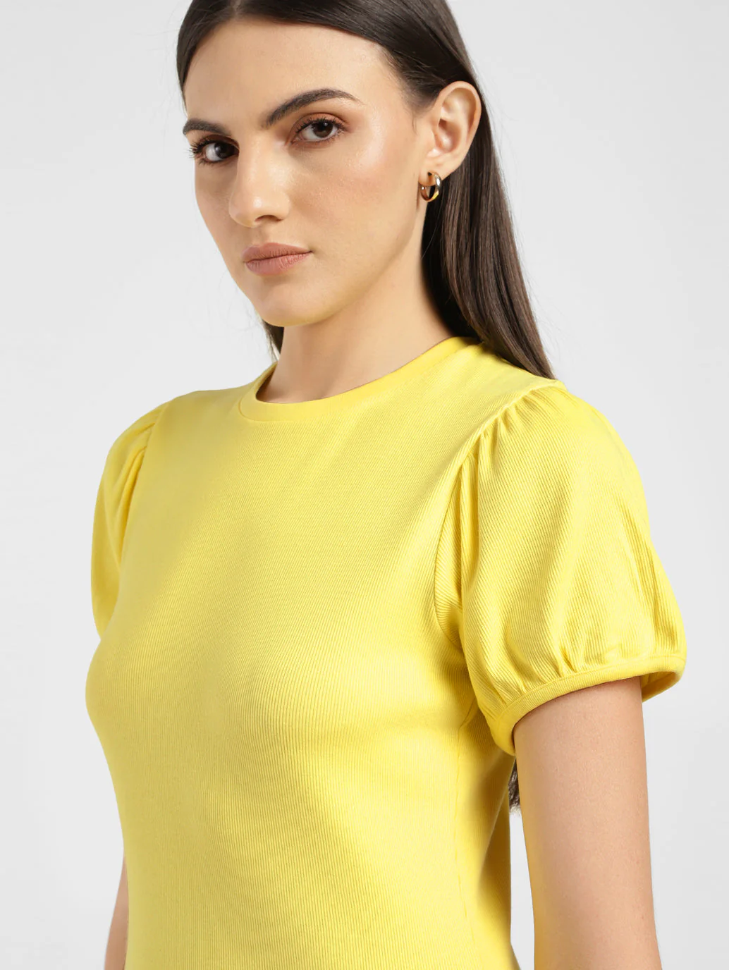 Women's Solid Slim Fit Top - Image 5