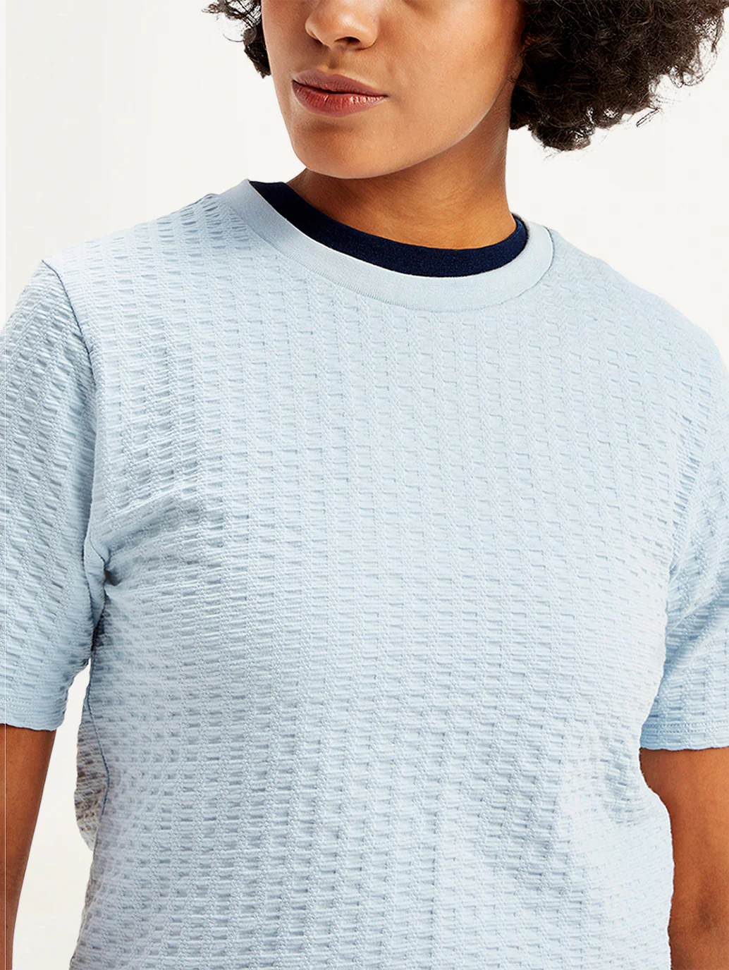 Women's Textured Regular Fit Top - Image 5