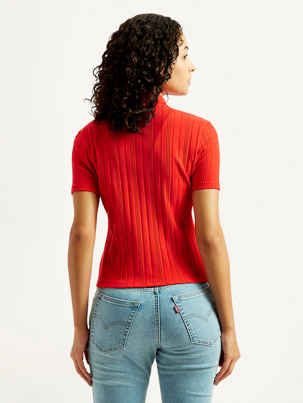 Women's Textured Slim Fit Shirt - Image 2