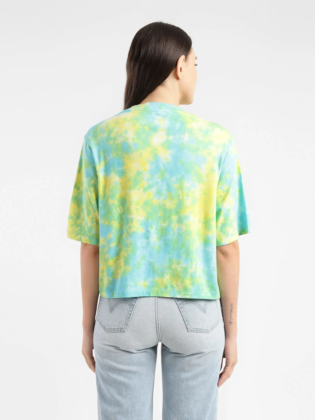 Women's Tie-Dye Relaxed Fit T-Shirt - Image 3
