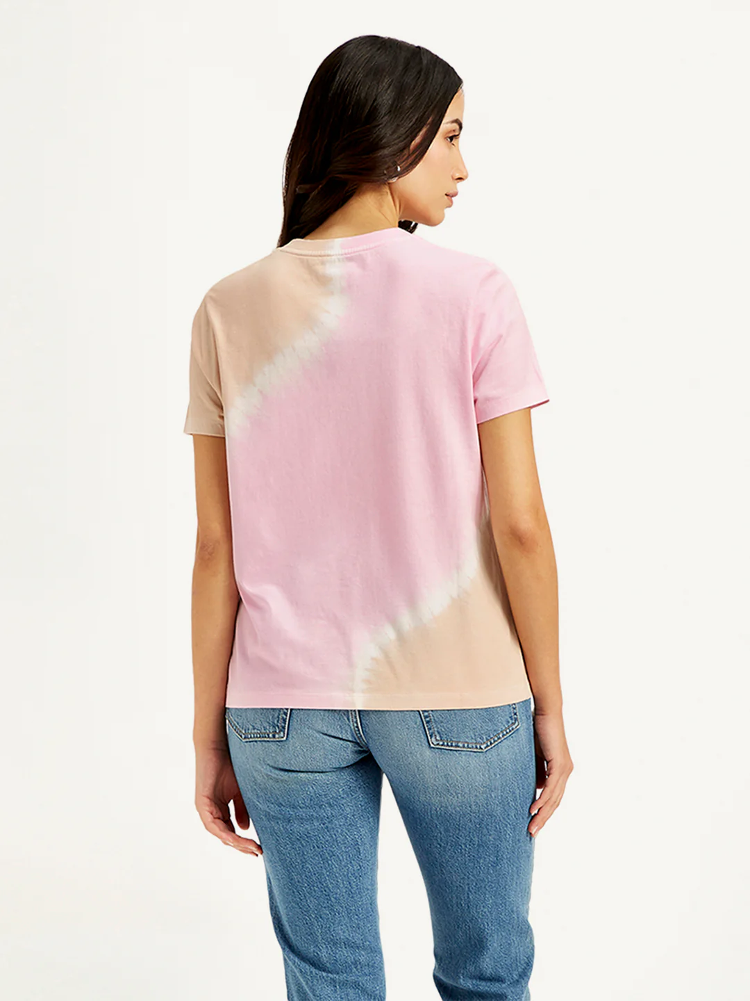 Women's Tie-Dye Relaxed Fit T-Shirt - Image 3