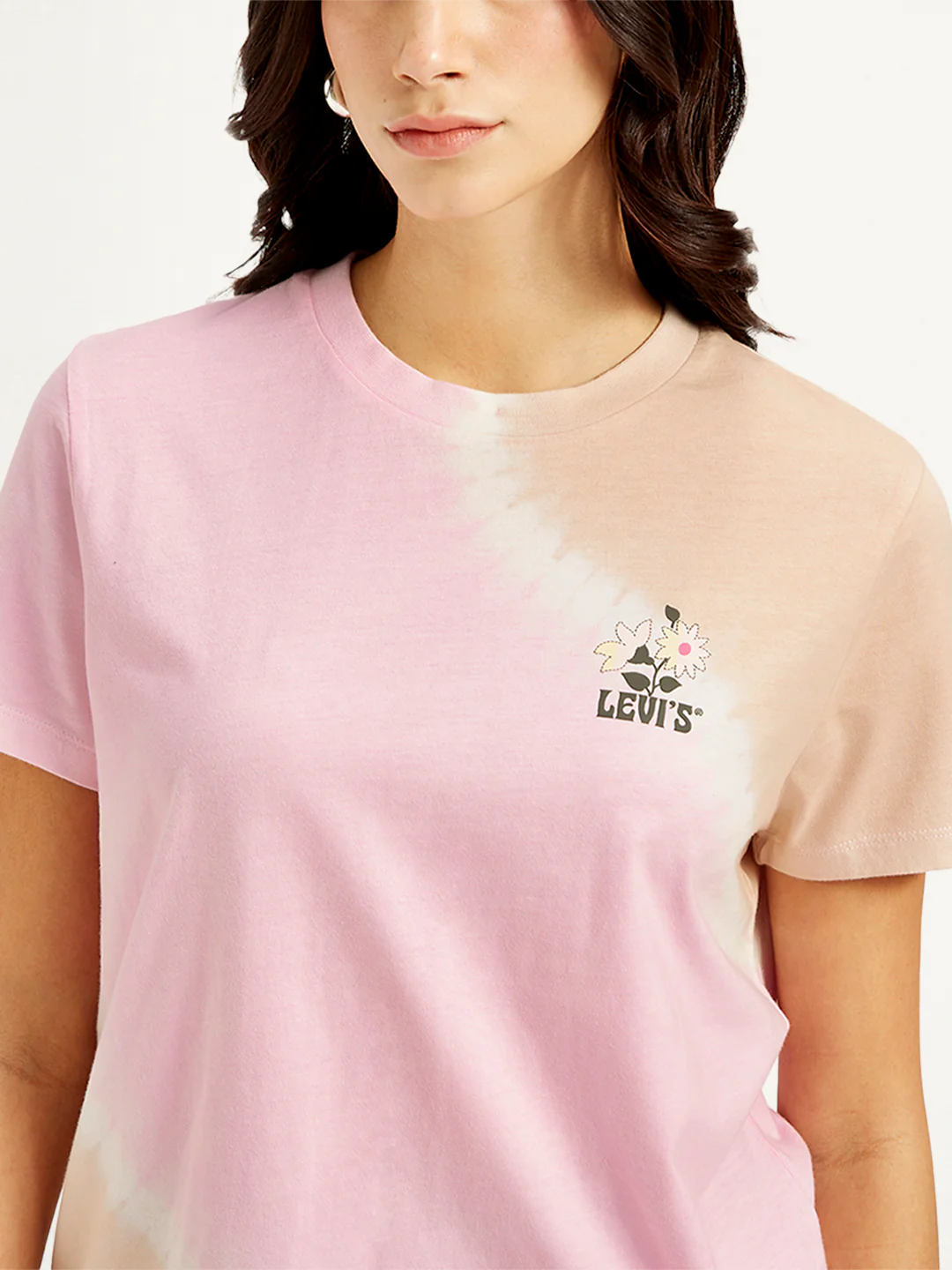 Women's Tie-Dye Relaxed Fit T-Shirt - Image 5