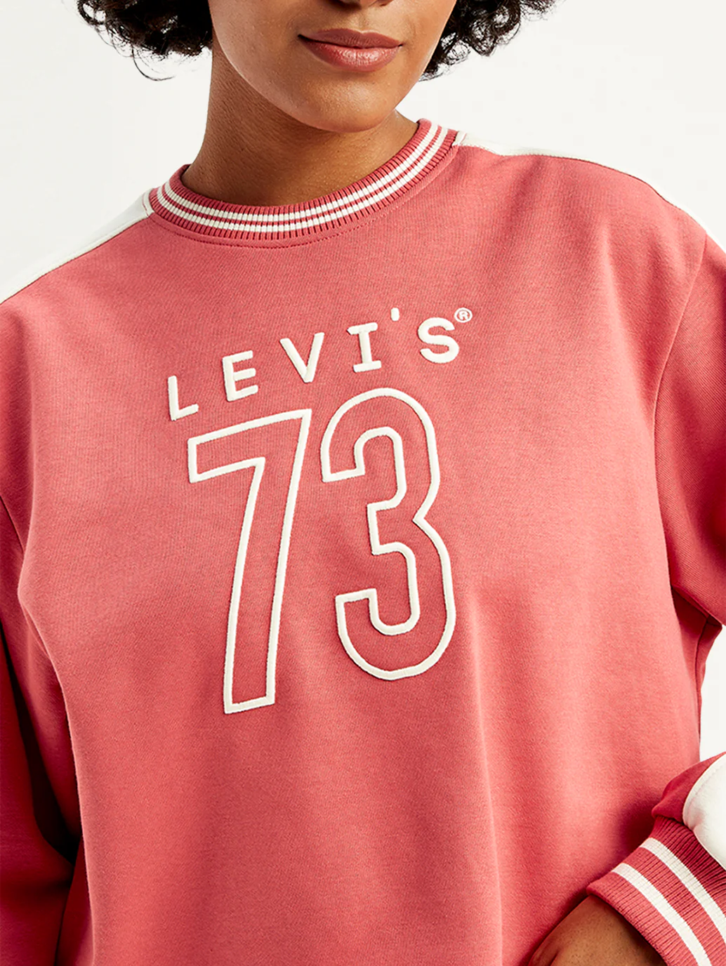 Women's Typographic Print Regular Fit Sweatshirt - Image 4