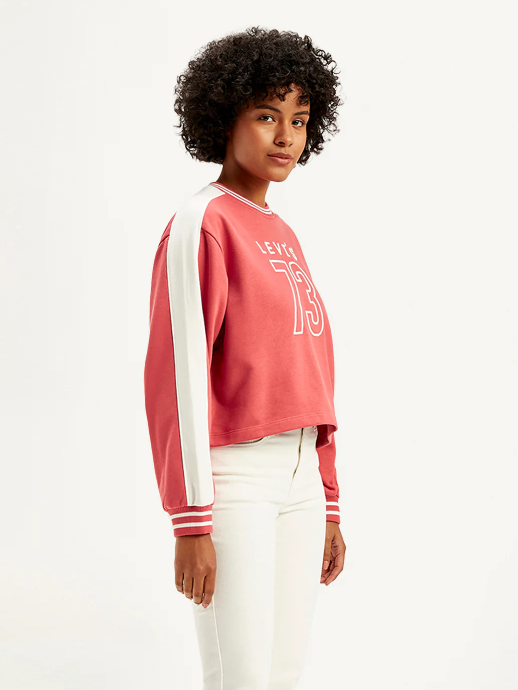 Women's Typographic Print Regular Fit Sweatshirt - Image 5