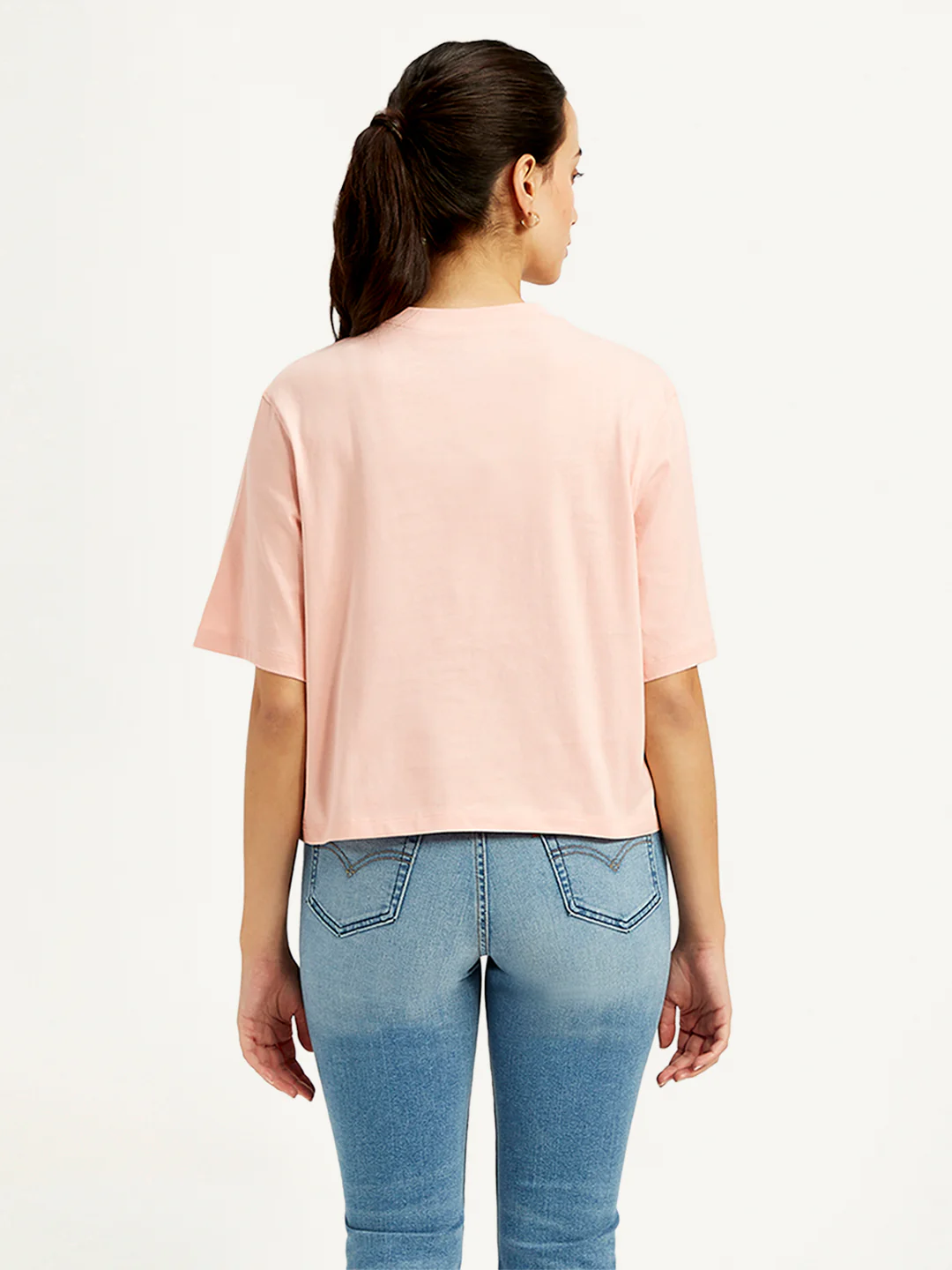 Women's Typographic Print Relaxed Fit T-shirt - Image 3