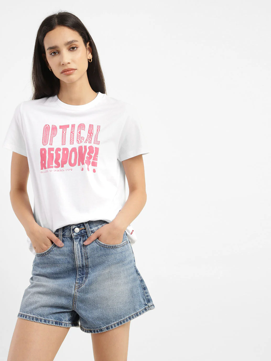 Women's Printed Crew Neck T-shirt - Image 2
