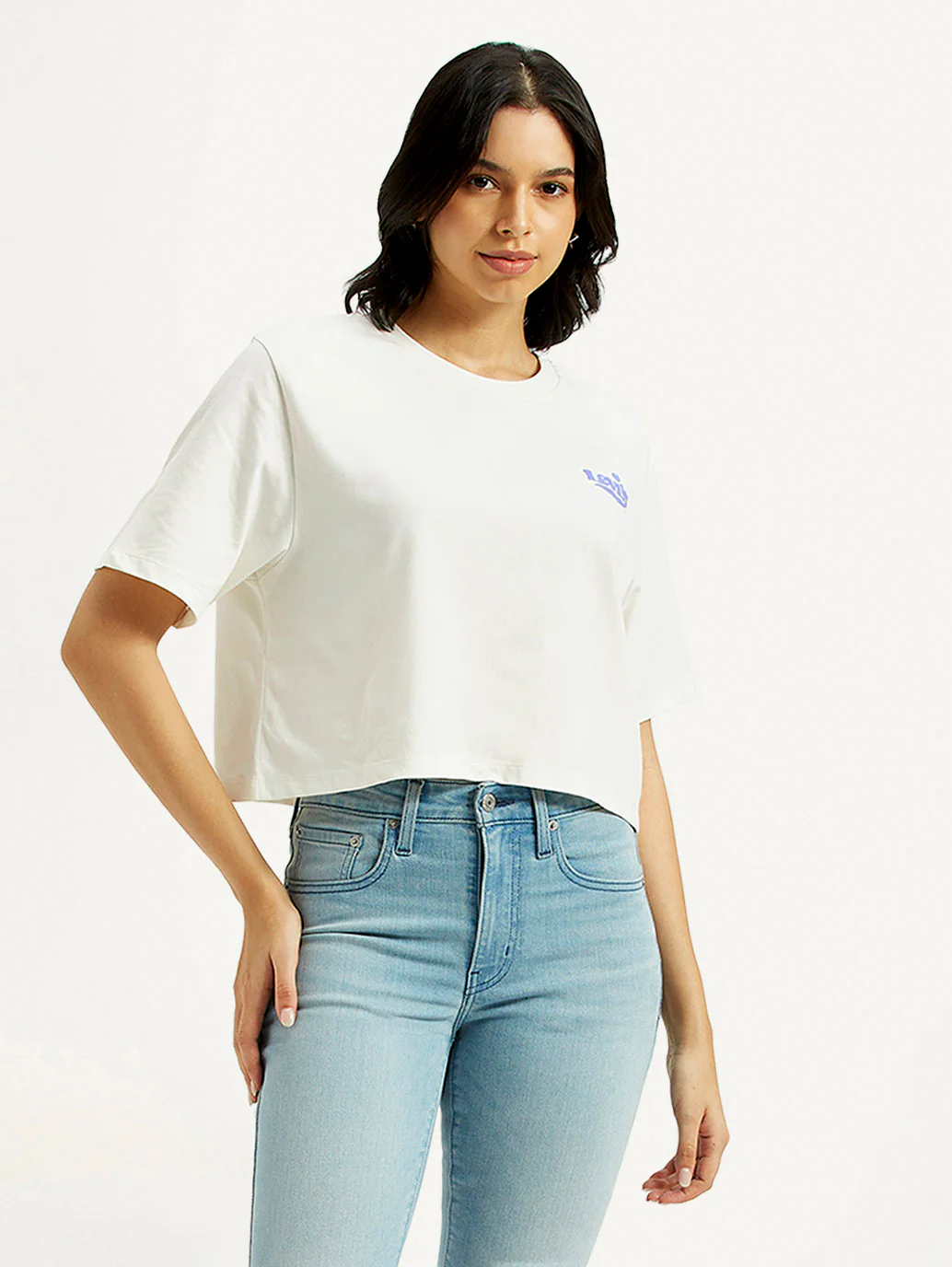 Women's Typography Relaxed Fit T-Shirt - Image 2